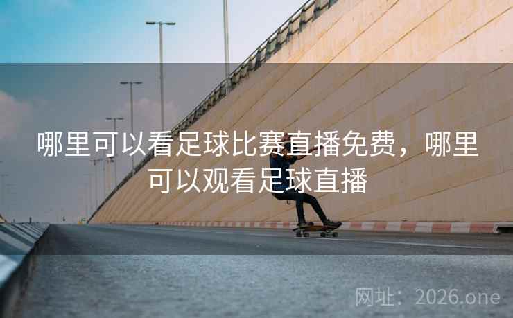 哪里可以看足球比赛直播免费，哪里可以观看足球直播