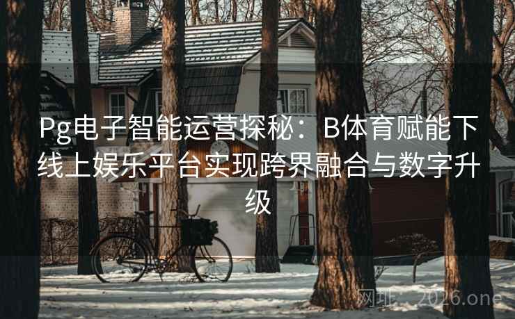 Pg电子智能运营探秘：B体育赋能下线上娱乐平台实现跨界融合与数字升级